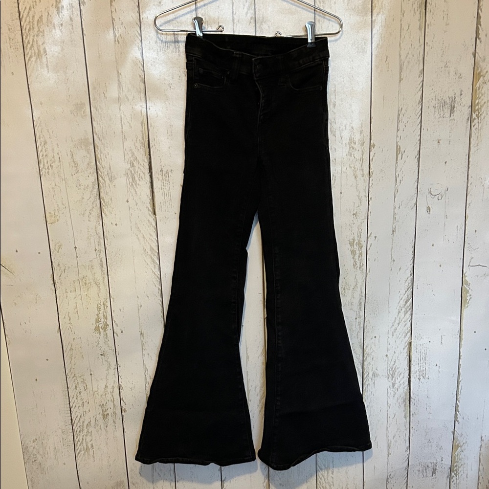 American Eagle Outfitters Festival Flare Wide Leg Jeans